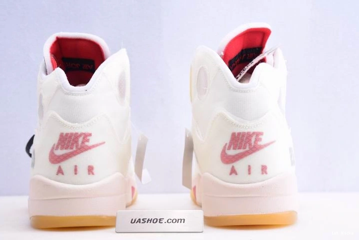 Air​ AJ5 ow CT8480-0020 3M white  5 Jordan x​off 0220